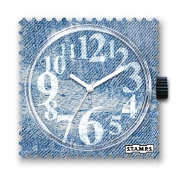 Shield Stamps Denim Time
