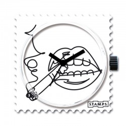 Stit Stamps On A Cigarette